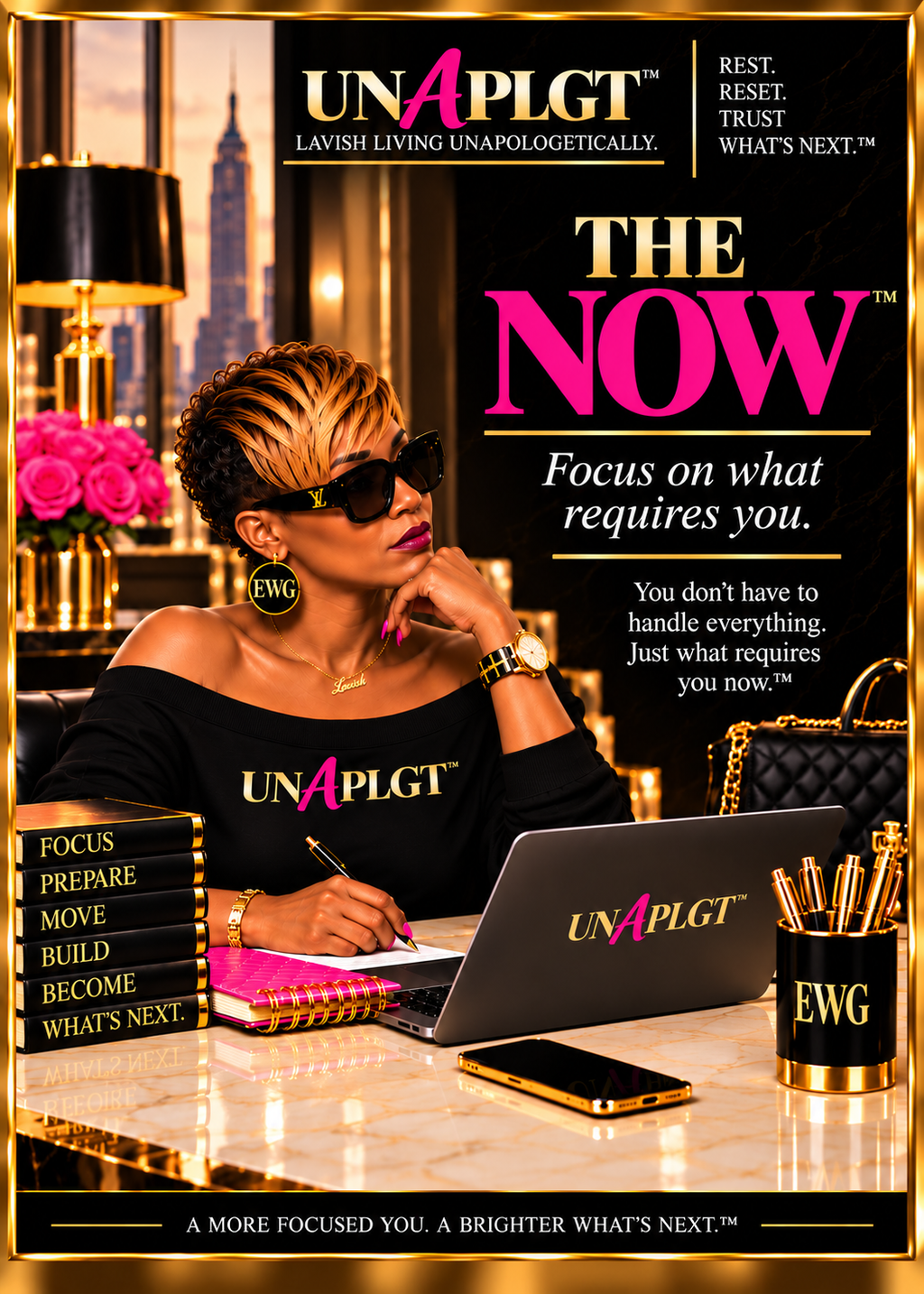 UNAPLGT™ LUXURY AGENDA COLLECTION: SAME GIRL. BIGGER VISION™