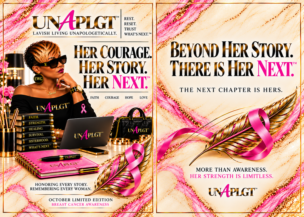 UNAPLGT™ OCTOBER LIMITED EDITION BREAST CANCER AWARENESS DASHBOARD + BOOKMARK SET