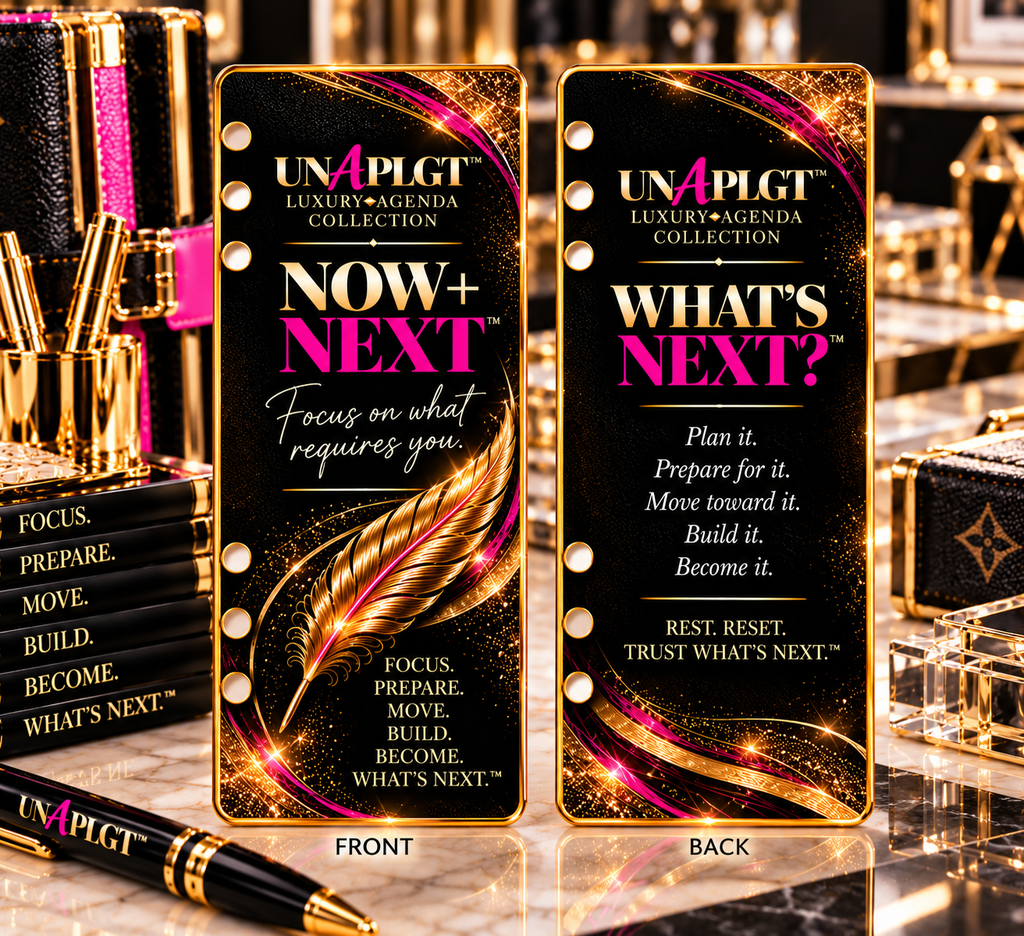 UNAPLGT™ LUXURY AGENDA COLLECTION: SAME GIRL. BIGGER VISION™
